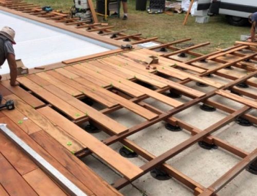 Création d&rsquo;une terrasse bois