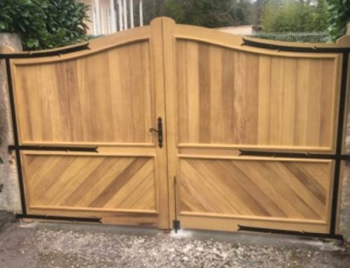 Portail Iroko : Remplacement à l&rsquo;identique