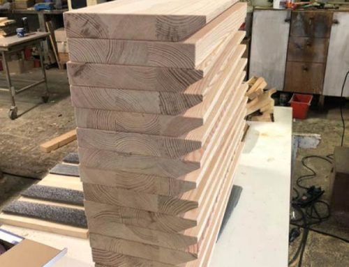 Collaboration pour la réalisation d&rsquo;un escalier bois / métal