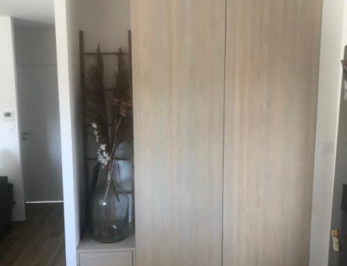 Meuble d’entrée sur mesure – Résidence de Parentis-en-Born